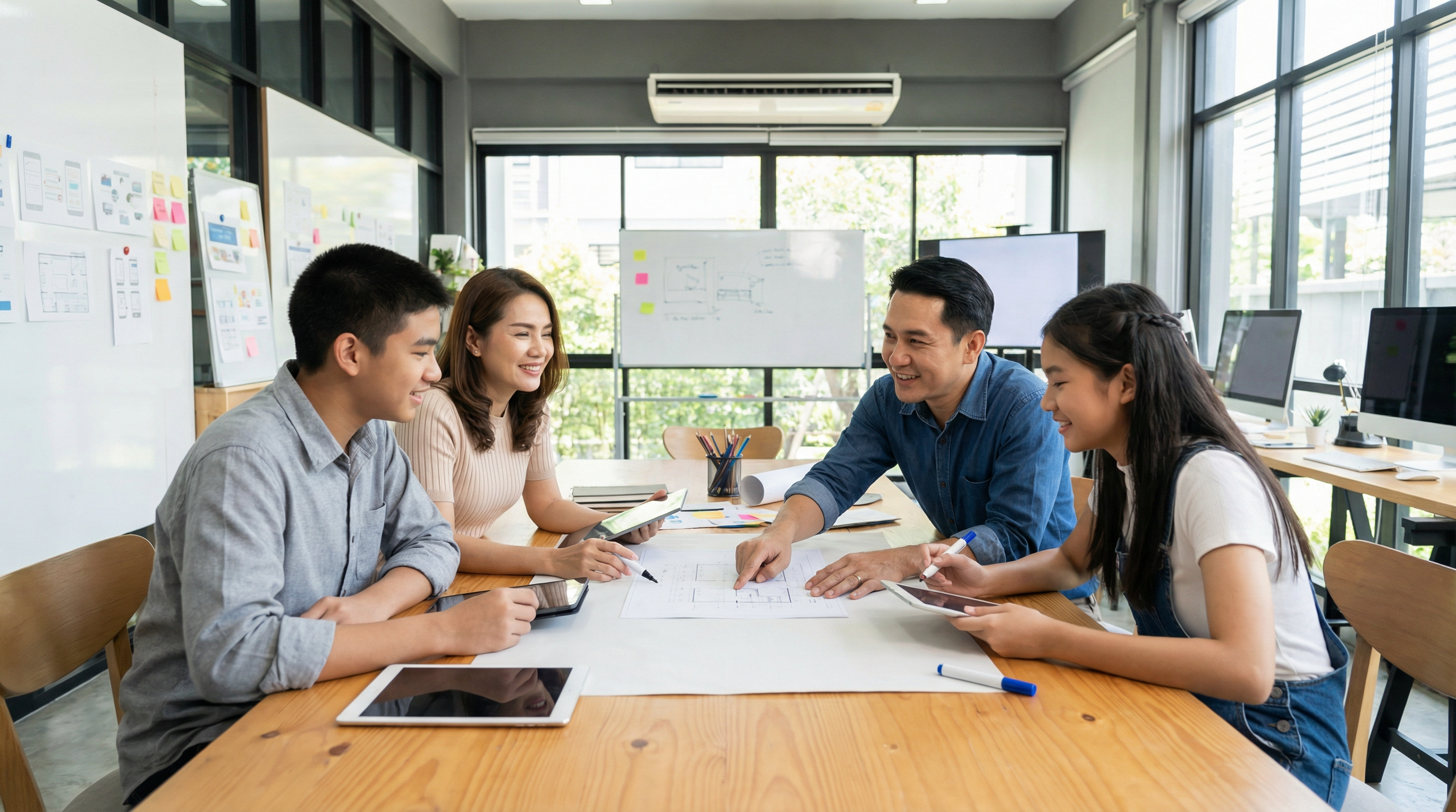 Family workshop session